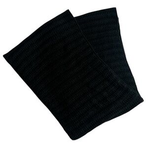 Hot Paws Black Knit Infinity Scarf/Neck Warmer